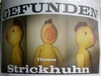 Notes of Berlin Reproachful Amigurumi Chicken